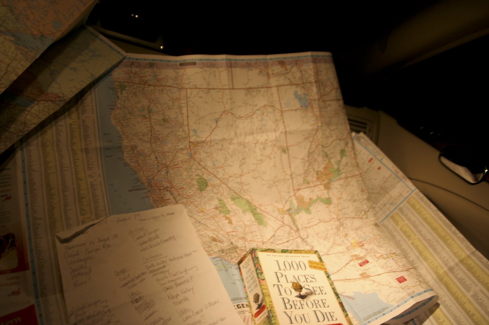 A Loosely Planned Road Trip